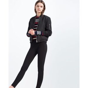 Zara Pants - Zara Dense Stretch Double Hip Zipper Leggings Zara Pants - Zara Dense Stretch Double Hip Zipper Leggings